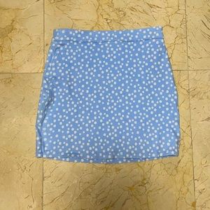 forget 21 daisy mini skirt